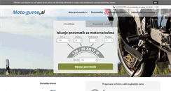 Desktop Screenshot of moto-gume.si